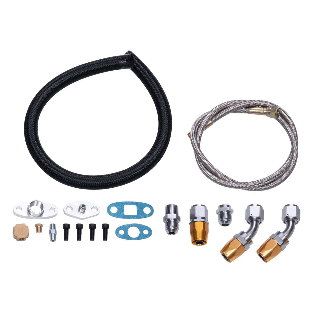 Universal T3T4 Turbo Intercooler + Piping + Wastegate geschikt voor BMW 328i 325i 323i