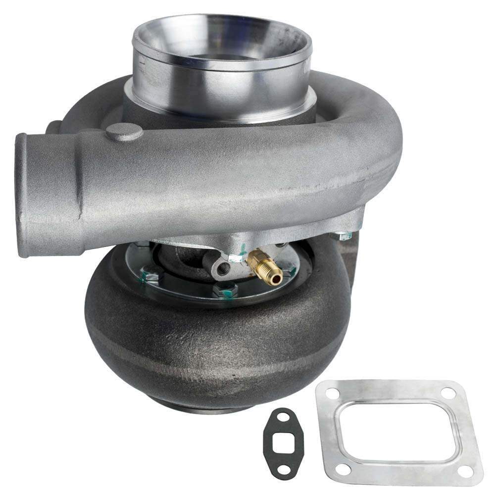 T76 Turbo Oil Cooled Turbo A/R 0.96 0.8 T4 Flange V-band V6 geschikt voor V8 3.5L