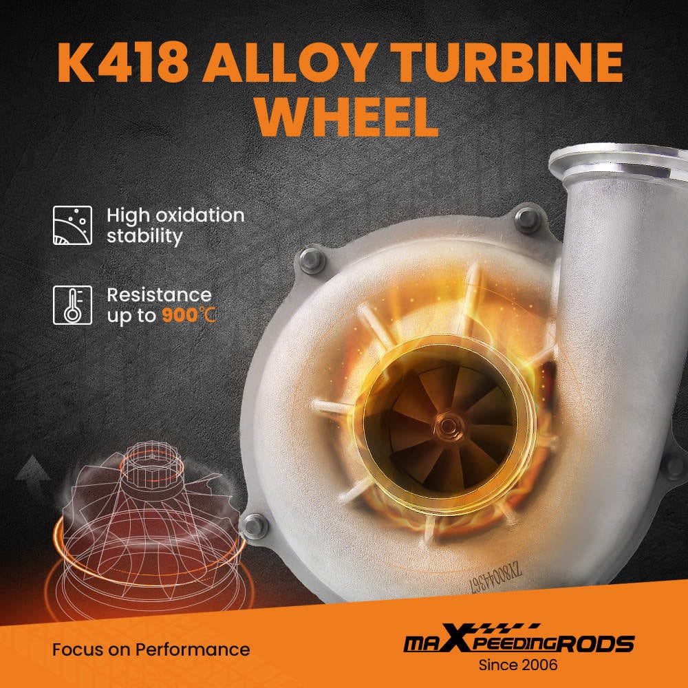 Billet Turbo geschikt voor Ford F250 F350 F450 7.3L GTP38 Powerstroke Diesel 00-03