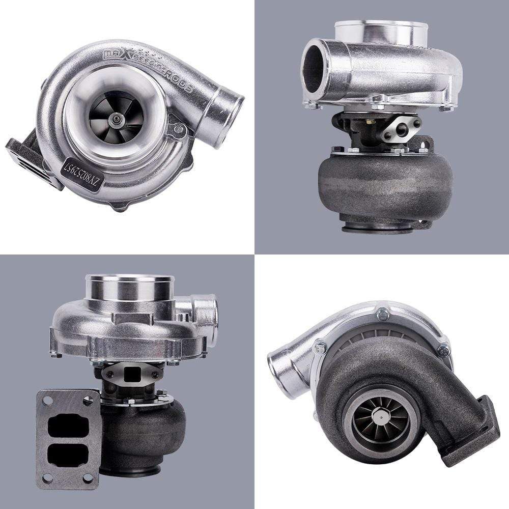Universal T70 Turbo A/R 0.7 0.82 T3 V-band Flange geschikt voor Audi VW 1.8L-3.0L motoren