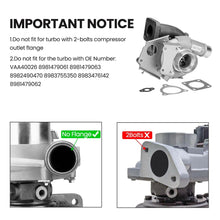 Laad de afbeelding in de galerijviewer, Turbo geschikt voor Isuzu Elf geschikt voor GMC W 5.2L 4HK1 VDA40016 8980277725