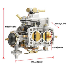 Laad de afbeelding in de galerijviewer, Voor Weber 38x38 2 Barrel geschikt voor Fiat Renault Ford VW 4-cylinder Carburetor