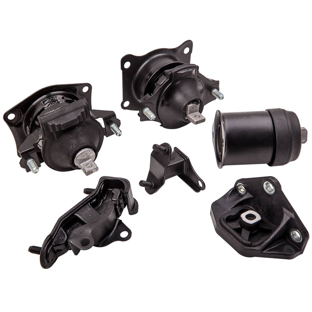 Engine Motor and Transmissie Mounts x6 geschikt voor Honda Accord 3.0L Trans 2003-2007