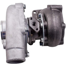 Laad de afbeelding in de galerijviewer, Universal T3 T4 T04E Turbo .57 A/R Oil Cooled Turbine 5-Bolt Flange voor 1.5-2.5L 400HP