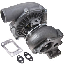 Laad de afbeelding in de galerijviewer, T04E T3/ T4 .63 A/ R Turbo Turbine 5 Bolt Flange Compressor 400 + Hp Boost Stage III