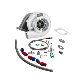 Turbo Kit voor GT30 GT3076 GT3037 + Oil Drain Return and Olietoevoerleiding