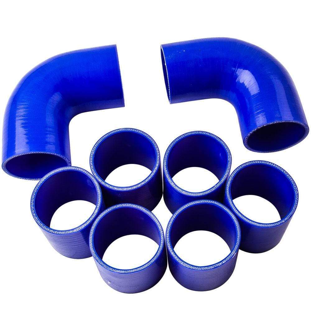 Universal voor GT35 Turbo Water Cooled Turbo and 2.5 Inch Intercooler Piping Kit