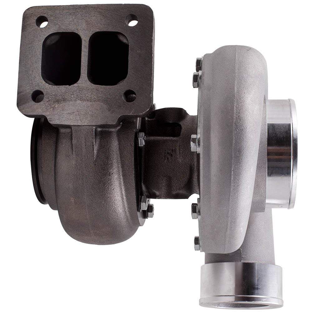 Voor GT45 Universal Turbo .66 AR V Band T4 T66 Flange 600 HP 3.0 - 6.0 L nieuw
