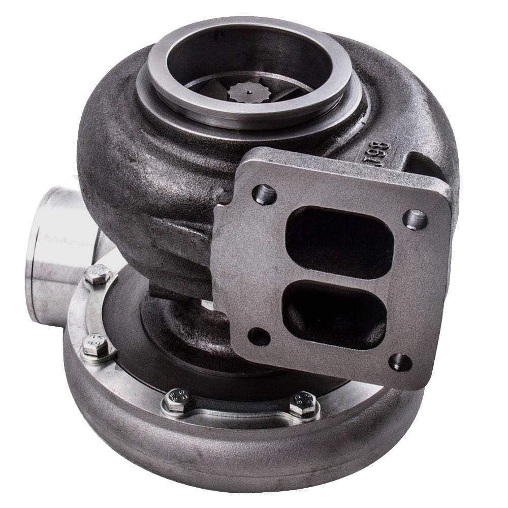 Voor GT45 Turbo T4 V-BAND 1.05 A/R 78Trim 600+ HP Boost + Olietoevoerleiding Kits