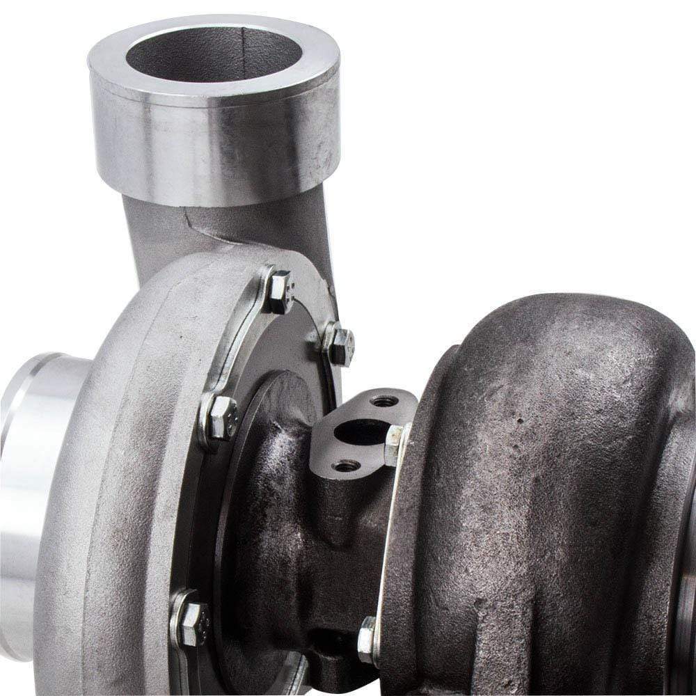 Voor GT45 Turbo T4 V-BAND 1.05 A/R 78Trim 600+ HP Boost + Olietoevoerleiding Kits