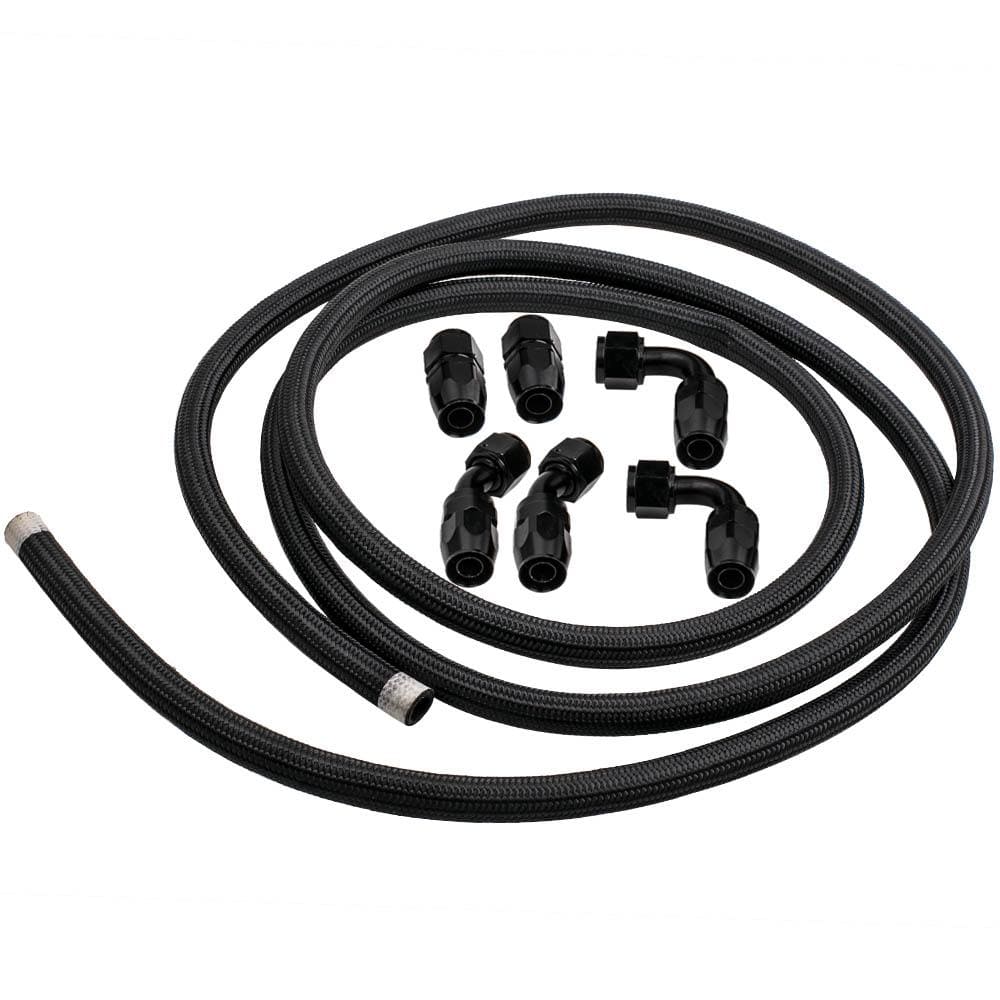 AN10 Nylon Staal Braided Oil Fuel Line Adapter FUEL LINE