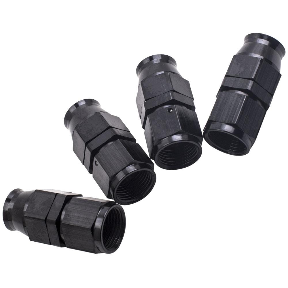 AN-10 Reusable Swivel Hose End Nylon and Roestvrij staal Braided 20FT Fuel Line