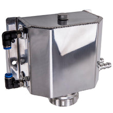 Laad de afbeelding in de galerijviewer, 1000ml Aluminium Radiateur Coolant Overflow Recovery Tank Universal Cold Engine
