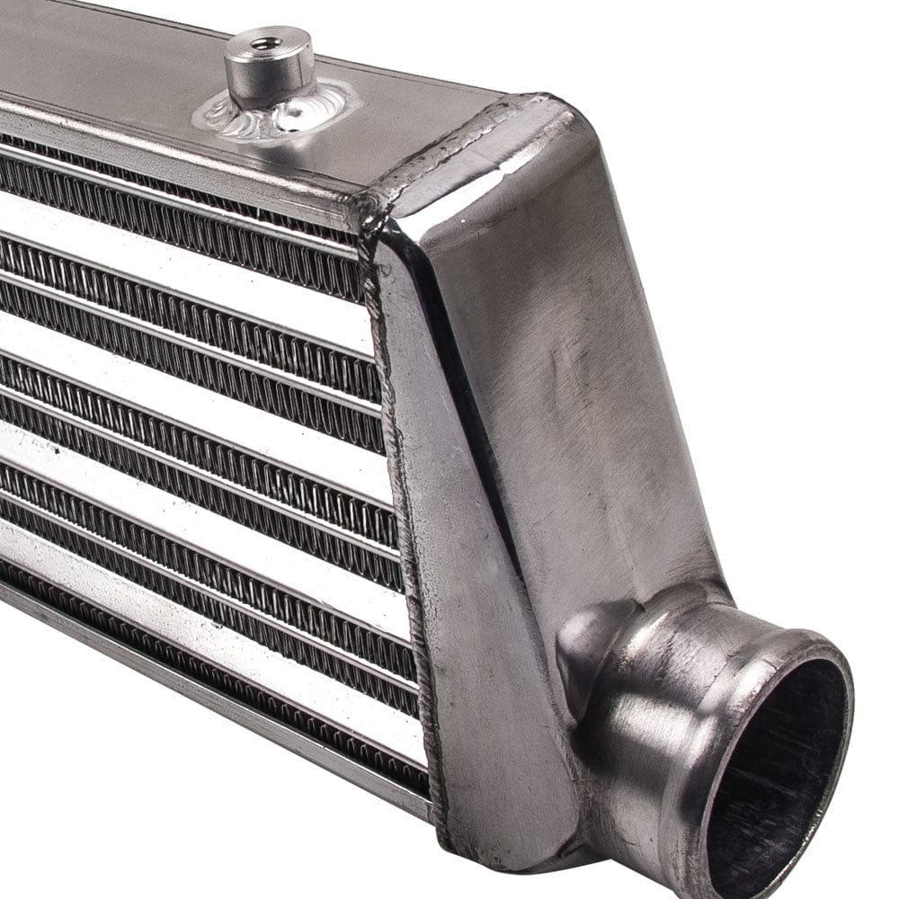 UNIVERSAL ALUMINIUM VOOR MOUNT TURBO INTERCOOLER 27x 7x 2.5 Tube Fin