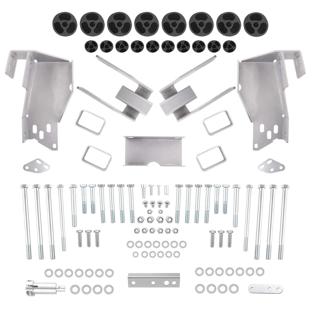 3" voor 3" achter Body Lift Kit suitable voor Chevrolet Silverado 1500 2WD/4WD 2007-2013