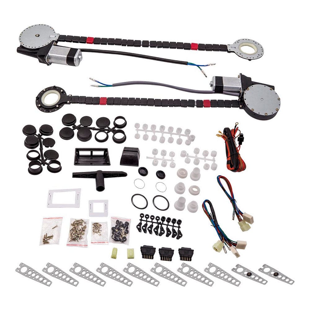 Electric Raammechanisme Kit voor Universal 2 Doors Power window kits
