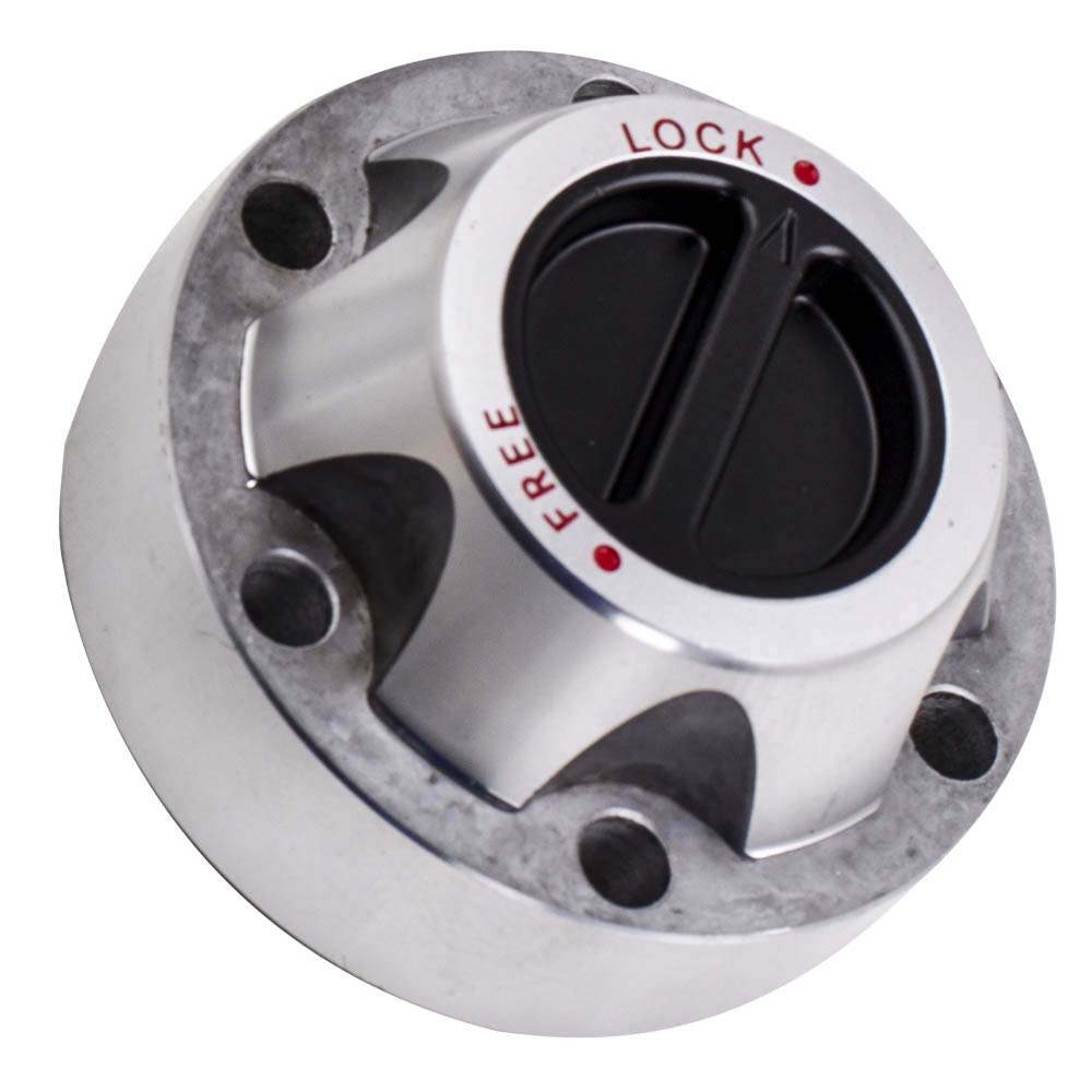 2x Free Wheel Hubs geschikt voor Nissan Patrol GU GQ geschikt voor Ford Maverick Manual Locking