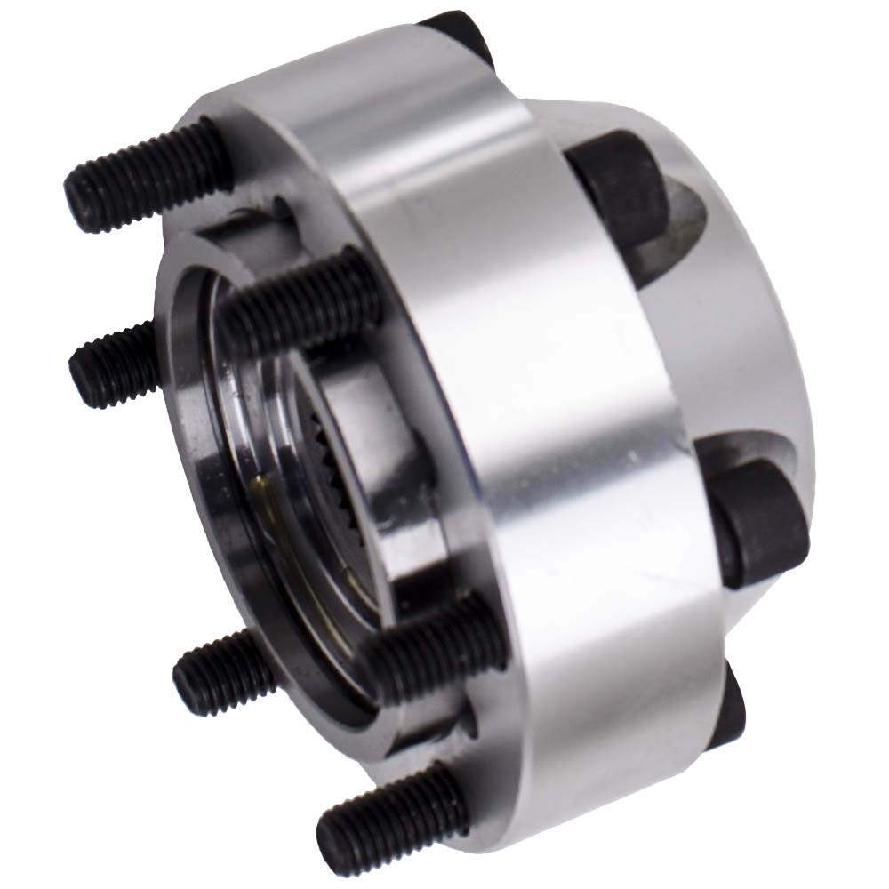 2x Free Wheel Hubs geschikt voor Nissan Patrol GU GQ geschikt voor Ford Maverick Manual Locking
