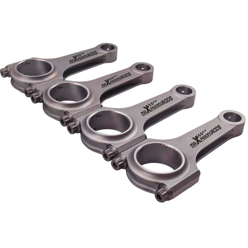 4x EN42 H-BEAM Drijfstangen Con Rods geschikt voor BMW S1000RR K46 103mm Pleuel