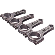 Laad de afbeelding in de galerijviewer, 4x EN42 H-BEAM Drijfstangen Con Rods geschikt voor BMW S1000RR K46 103mm Pleuel