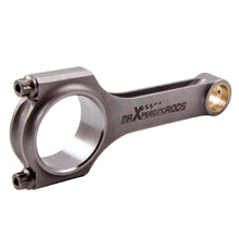 Laad de afbeelding in de galerijviewer, 4x Drijfstang gesmeed H-profiel met ARP 2000 bouten geschikt voor Ford X-Flow &amp; Lotus Twin Cam 1600 122,58 mm