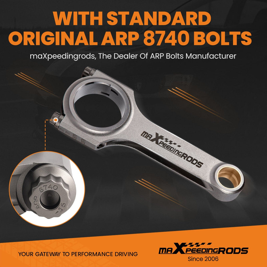 H Beam Drijfstangen geschikt voor Nissan Patrol Safari 4.2L TD42 Turbo Diesel ARP
