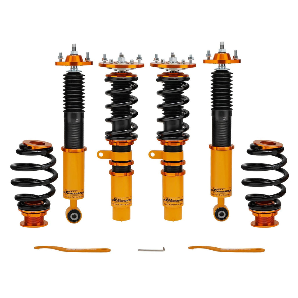 SCHROEFSET SUSPENSION Kits Coupe Saloon geschikt voor BMW 3 (E46) 4-door Saloon 1998-2005 + Draagarmen