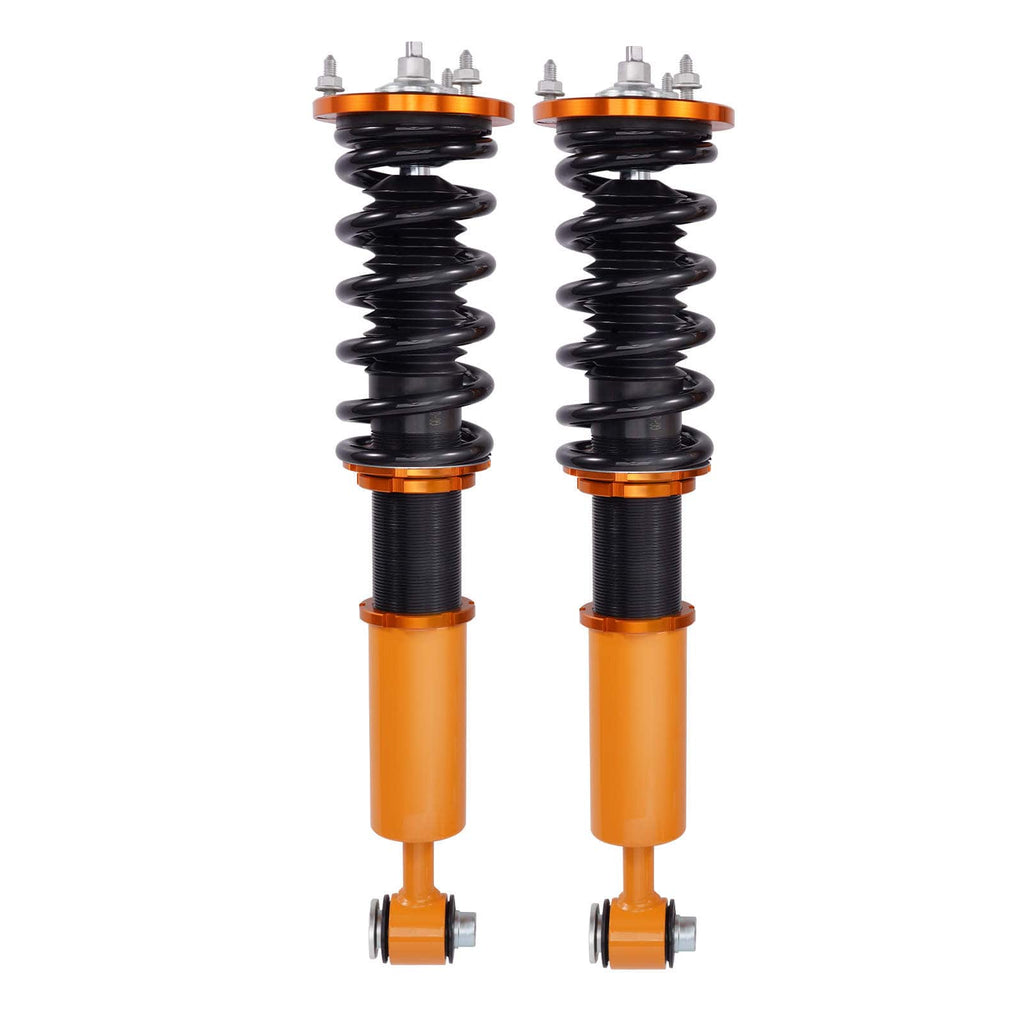 4x Schroefset Schokdempers geschikt voor BMW 5 Serie 523 525 528 530 535 540 2004-2010 verlaging shock kit