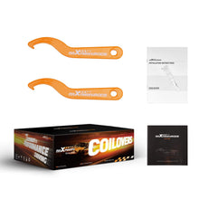Laad de afbeelding in de galerijviewer, 4x Schroefset Schokdempers geschikt voor BMW 5 Serie 523 525 528 530 535 540 2004-2010 verlaging shock kit