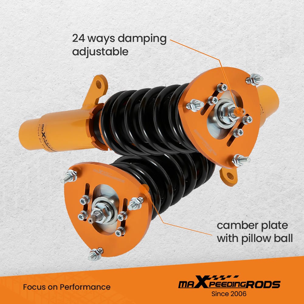 Schroefset Schokdemper Kits geschikt voor Volkswagen Golf MK7 2015-2019 Adj. Damper