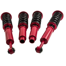 Laad de afbeelding in de galerijviewer, Geschikt voor Honda Accord 2003-2007 geschikt voor Acura 2004-2008 Red Shock Suspension In hoogte verstelbare Schroefset Verlaging