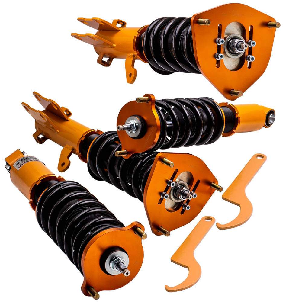 Verstelbare schroefset suspension schokdemper geschikt voor Mitsubishi Eclipse (3rd-Gen) D53A/ D52A 2000-2005