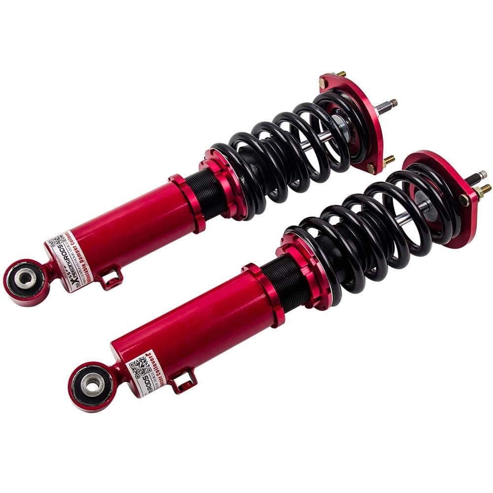4 stuks Verstelbare Schroefset ophangingskit geschikt voor Mazda MX5 MX-5 NA Schokdempers