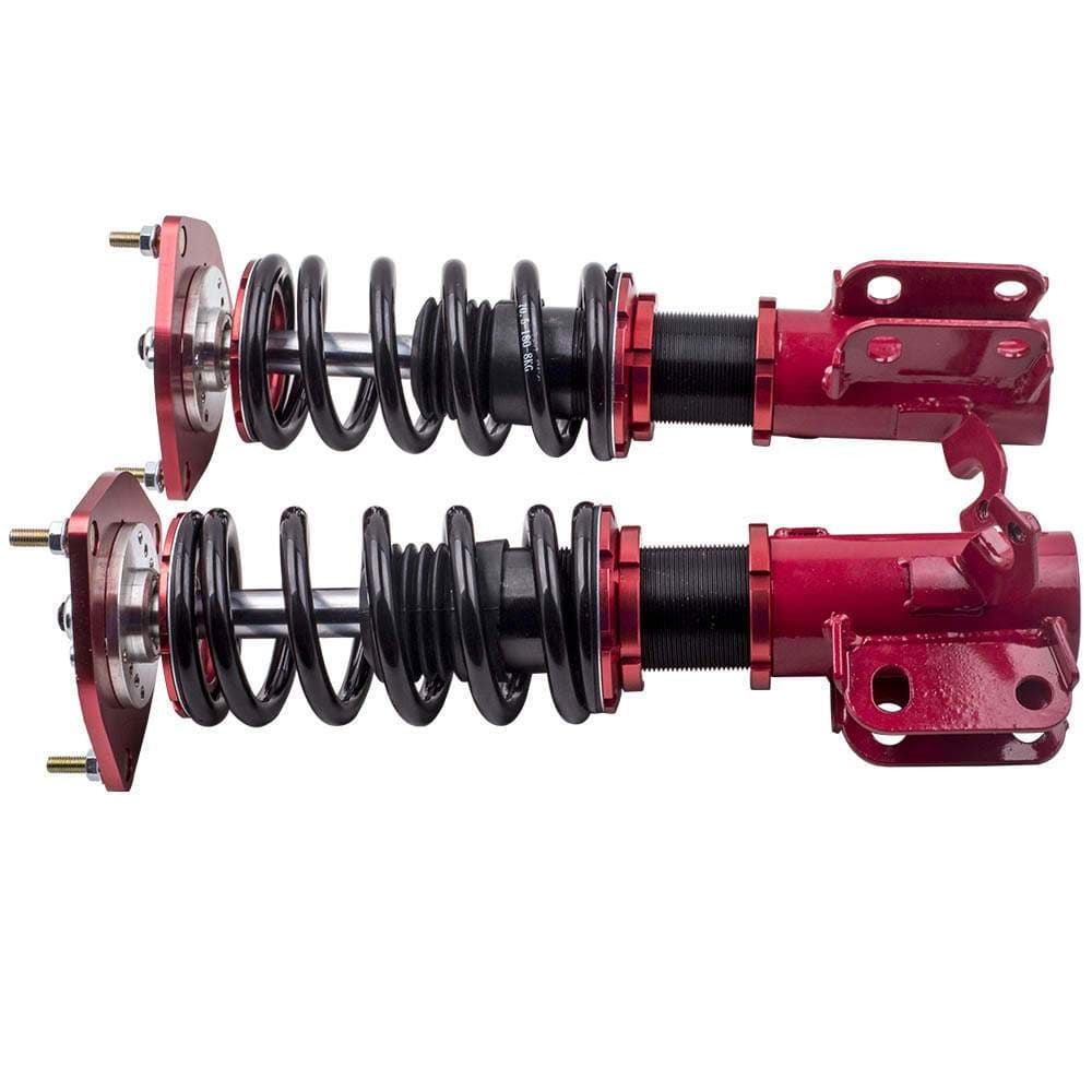 Coilover Suspension Kit suitable for Toyota Corolla 1.6i E90 E100 E110 Coilover Motorsport RedLowering