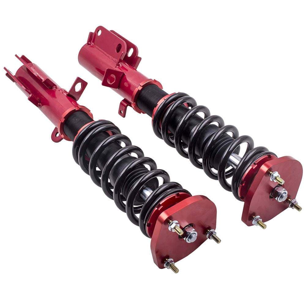 Coilover Suspension Kit suitable for Toyota Corolla 1.6i E90 E100 E110 Coilover Motorsport RedLowering