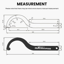 Laad de afbeelding in de galerijviewer, Verstelbare wrench voor schroefset suspension veerpoot schroefset wrench Switzerland parts