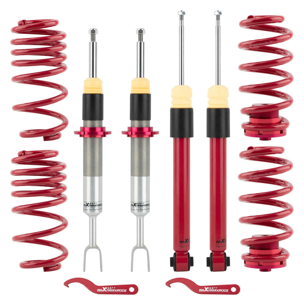 Schroefset Verstelbare Verlaging Kit geschikt voor AUDI A4 B6 B7 8E 8H voor quattro Schroefsets
