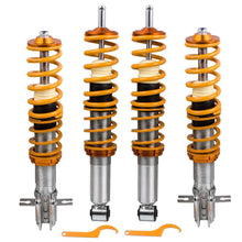 Laad de afbeelding in de galerijviewer, Schroefset voor VW MK1 Cabriolet geschikt voor Golf I Jetta I Verstelbare Verlaging Suspension Shock Kit