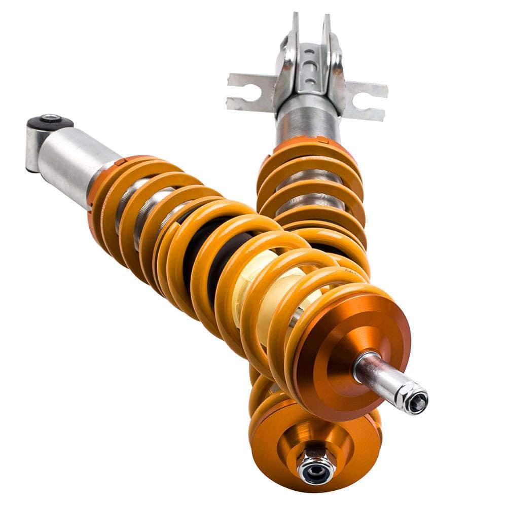 Schroefset voor VW MK1 Cabriolet geschikt voor Golf I Jetta I Verstelbare Verlaging Suspension Shock Kit