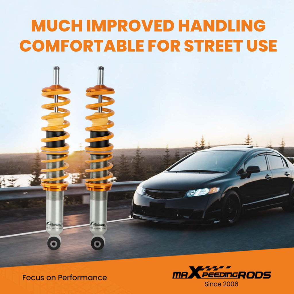 Schroefset Suspension Sport geschikt voor VW Rabbit geschikt voor Golf I MK1 Jetta MK1 1980-1984 Scirocco MK1
