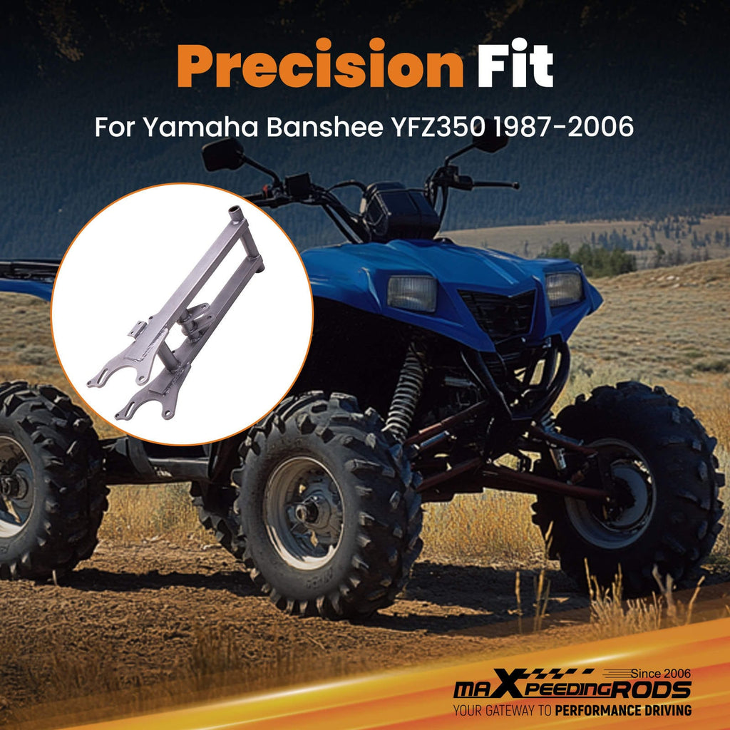 '+4 inch Silver Extended-Length Anti-Kickback Fit Yamaha BANSHEE 350 Swingarm