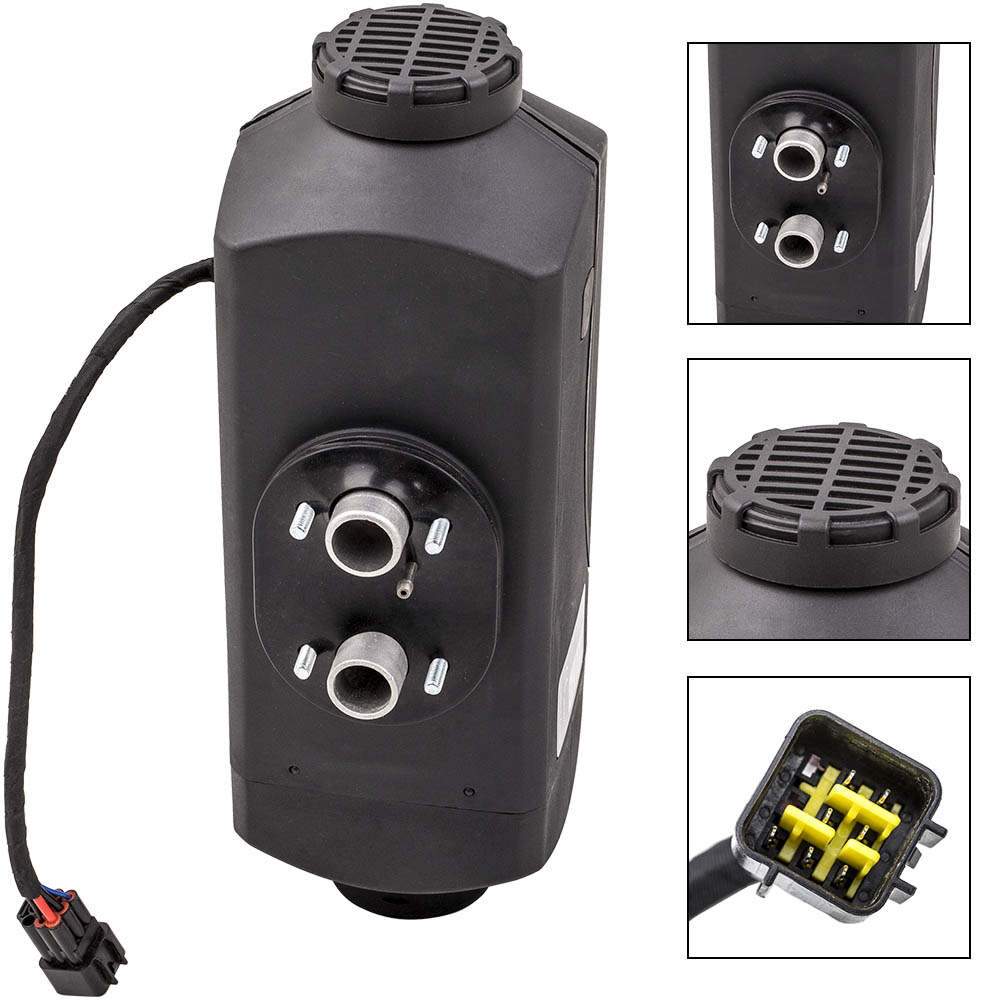 2KW 12V Air Diesel Heater Knob Switch + 10L Tank voor Truck, Boat, Trailer, Car