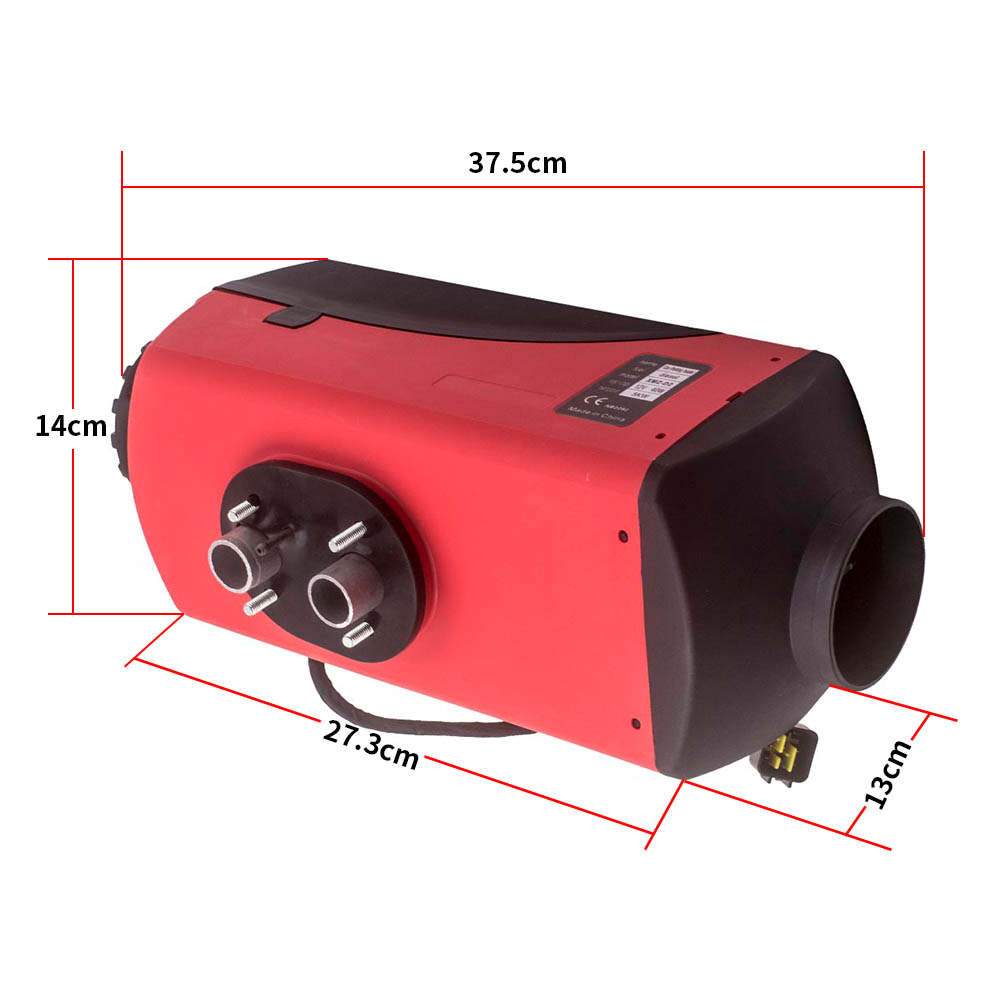 12V 5KW Diesel Air Heater alle-in-one Thermostaat Remote Control LCD Monitor
