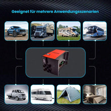 Laad de afbeelding in de galerijviewer, Diesel Air Heater 12V 5KW LCD Switch 4-Hole Car