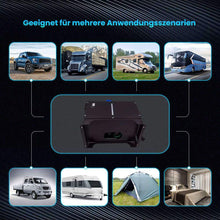 Laad de afbeelding in de galerijviewer, 12V 5KW-8KW Diesel Air Parking Heater met 4 Holes + LCD Switch voor Pickup Truck