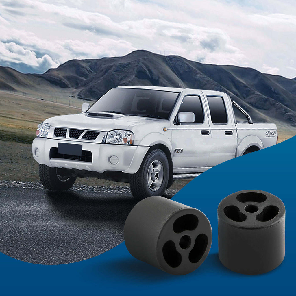 50mm Body Lift Kit Blocks Bolts geschikt voor Nissan Navara D22 Dual Cab w/ Tub 2 inch