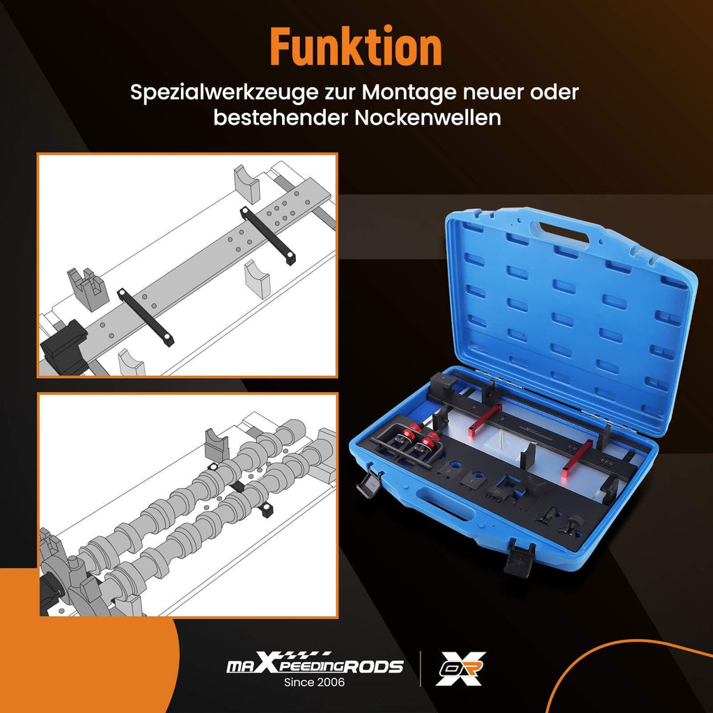 Nokkenas Mounting Gereedschap Cylinder Head geschikt voor VW Audi Porsche Skoda Seat T40095