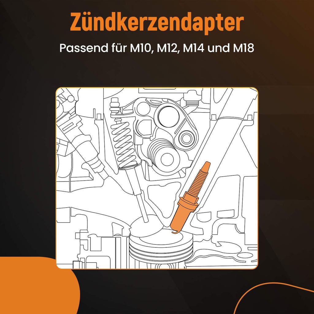 Compression Tester Pressure Loss Tester for TESTER DIESEL PETROL engines TESTER