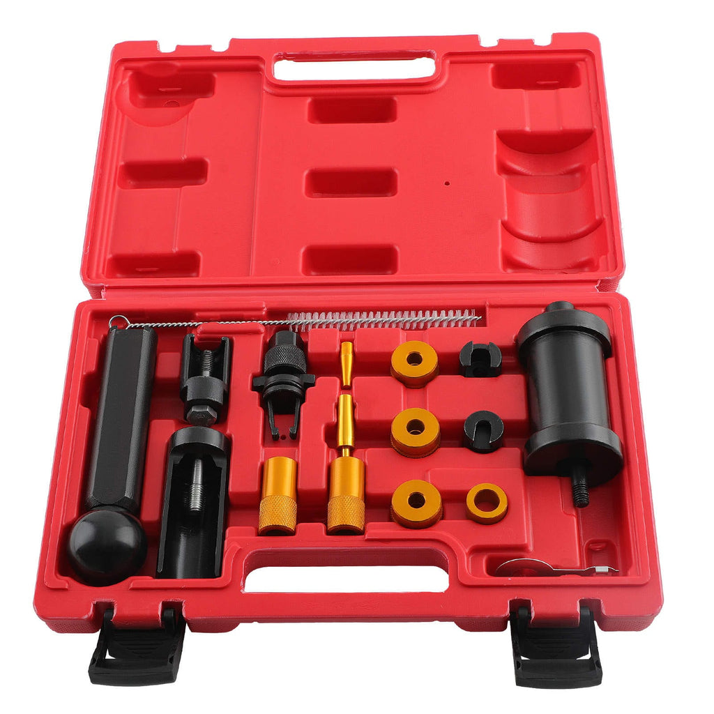 18x Petrol Injector Puller Extractor Install Removal Gereedschap Set geschikt voor Audi VW FSI 1.4