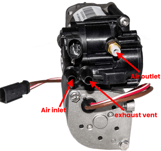 Luchtveringcompressor geschikt voor BMW 7 Serie/ 5 Serie GT (F01/F02/F11/F07)